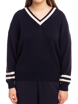 Синий свитер WEEKEND MAX MARA: фото 5 - Invogue